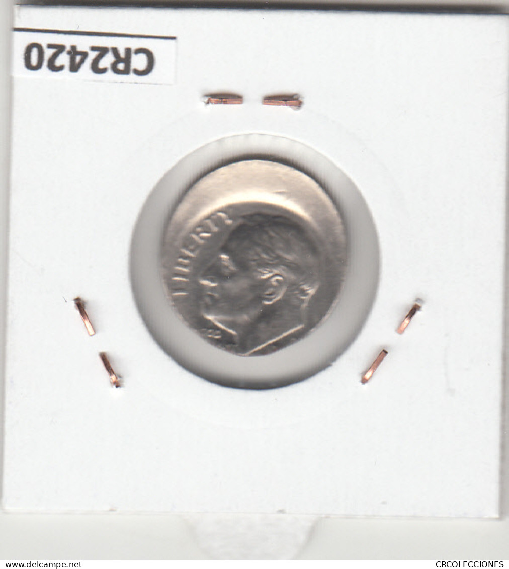 CR2420 MONEDA EEUU 1 DIME ERROR DESPLAZADO - Andere - Amerika