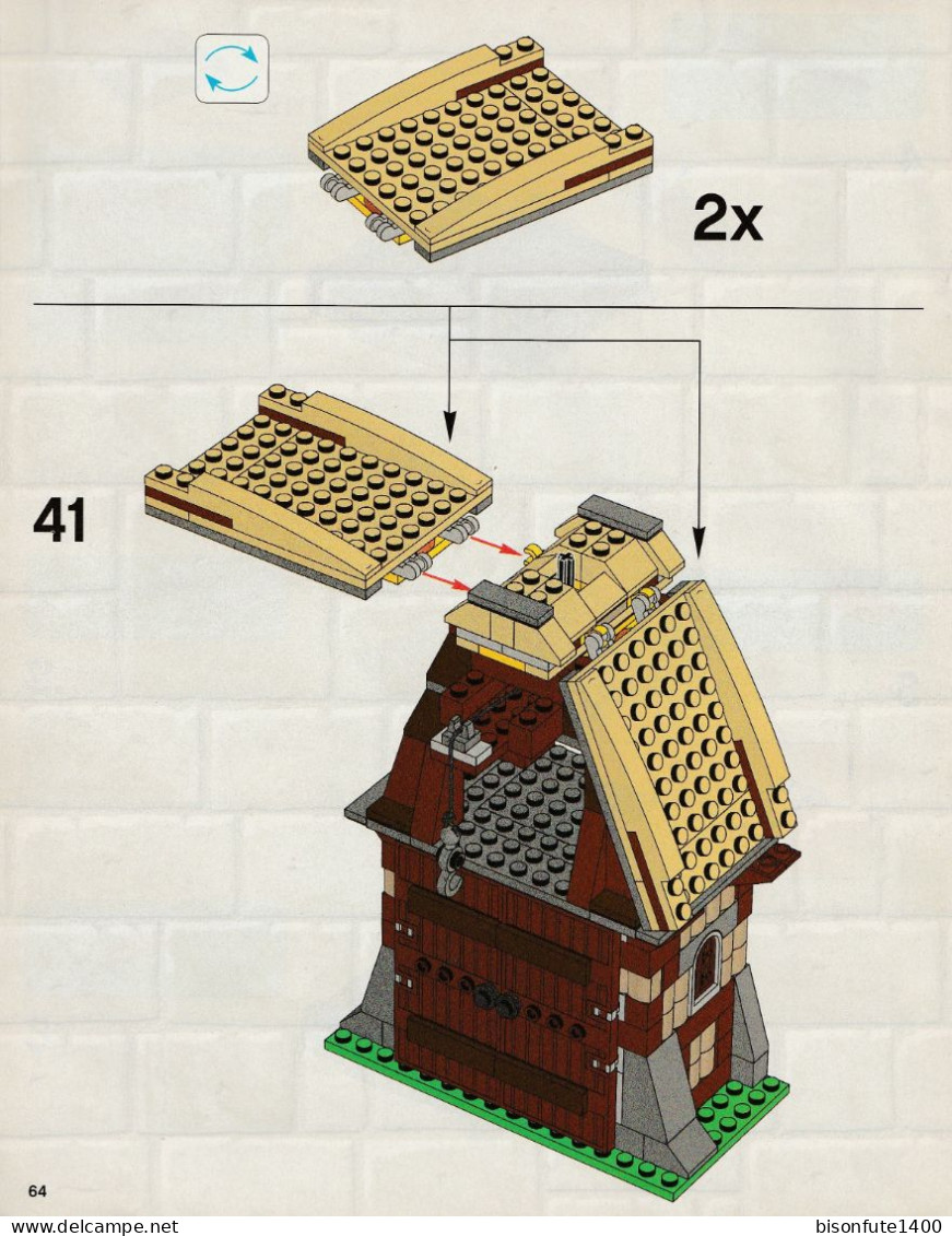 Plan De Montage Lego Kingdoms 7189  (Voir Photos) - Lego System