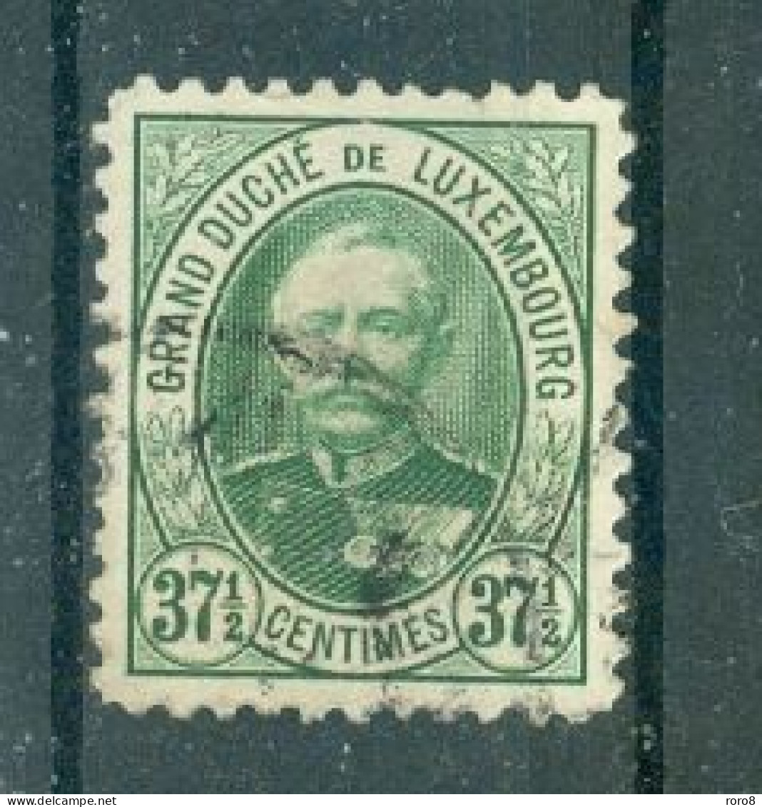 LUXEMBOURG - N°64 Oblitéré - Effigie Du Grand-duc Adolphe 1er. - 1891 Adolphe Frontansicht