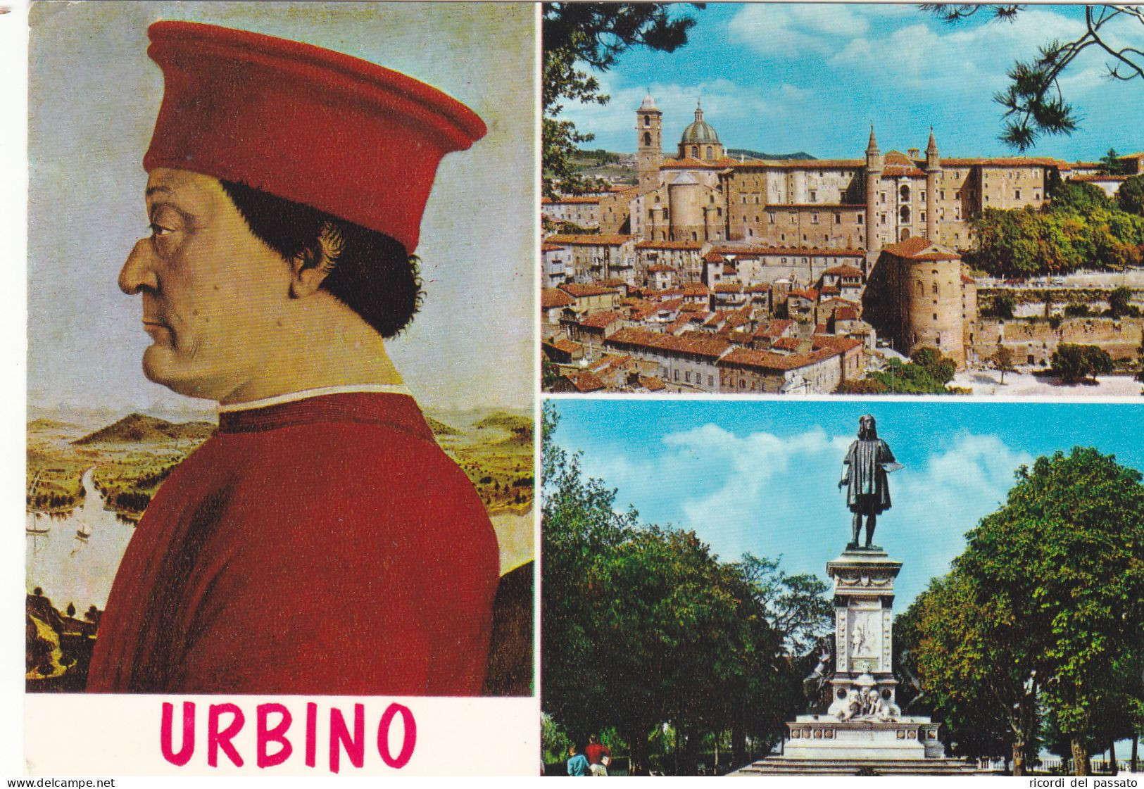 Cartolina Urbino - Vedutine - Urbino