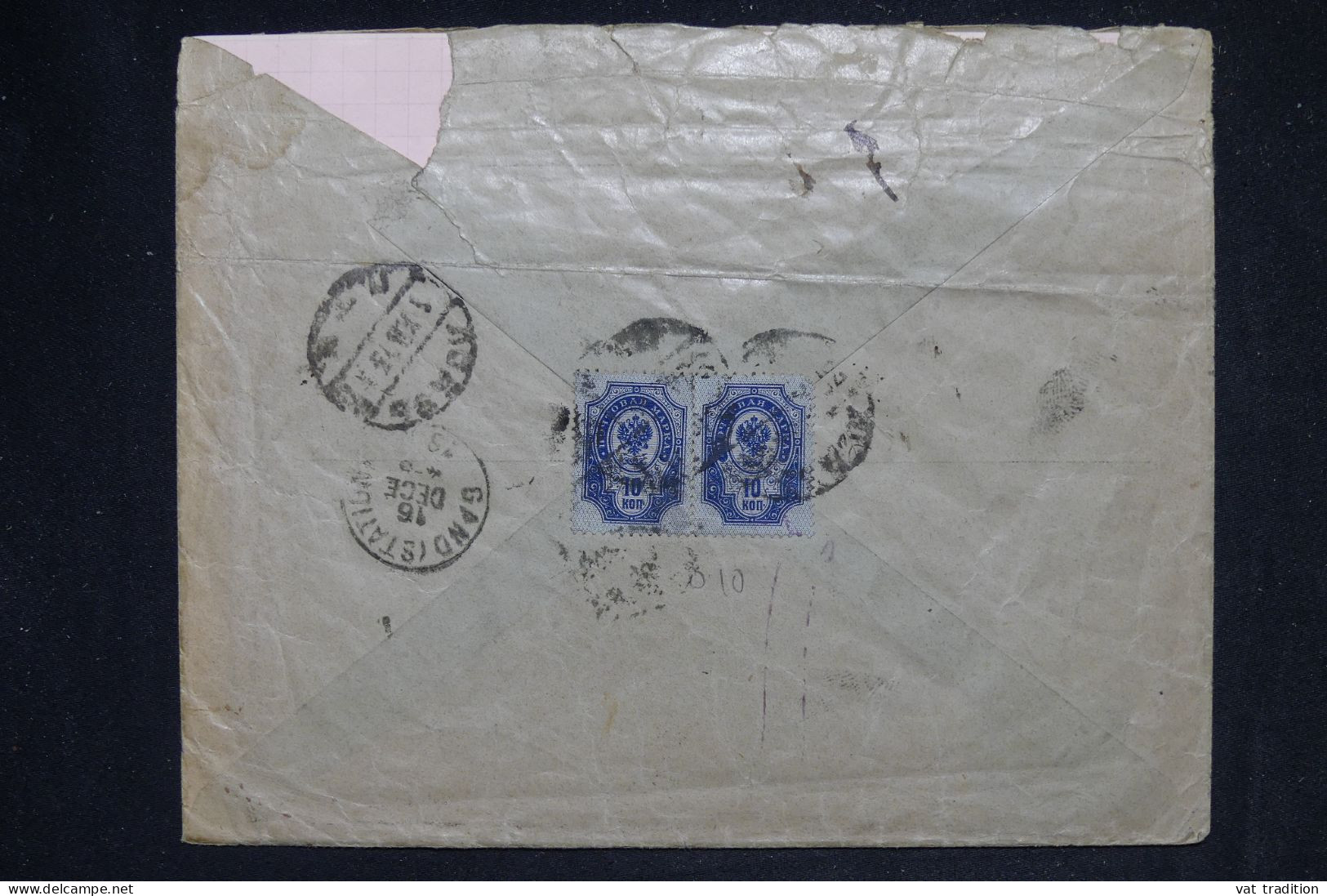 RUSSIE  - Enveloppe En Recommandé De Łódź Pour La France - L 149725 - Covers & Documents