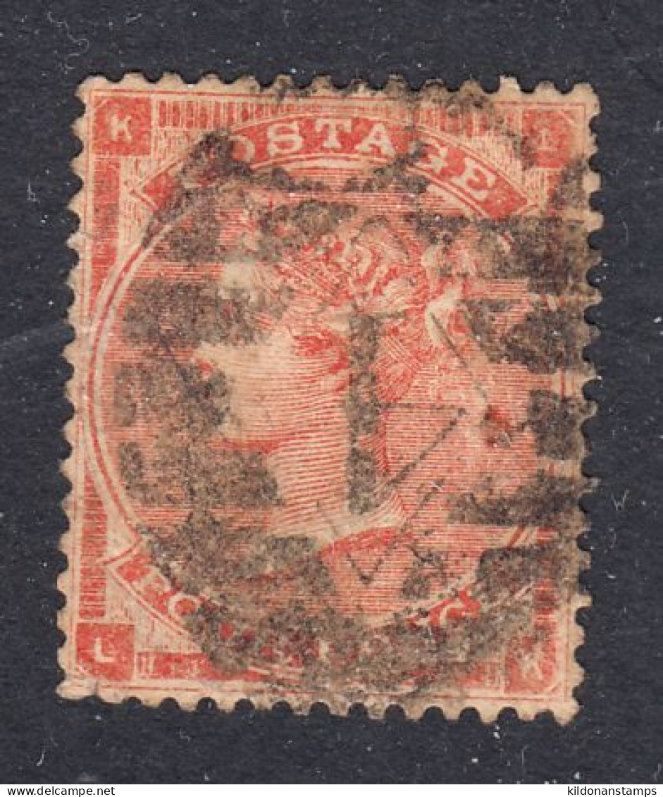 1862-64 Great Britain, Cancelled, Well Centered, Sc# ,SG 80, - Used Stamps