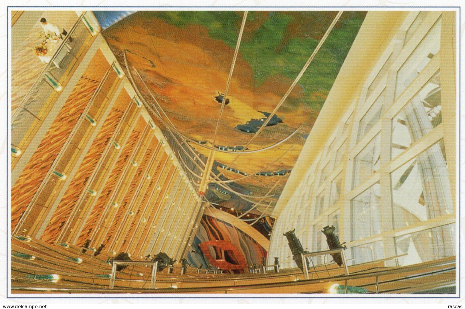 CPM GRAND FORMAT F1 - EMIRATS ARABES UNIS - DUBAI - THE JUMEIRAH BEACH HOTEL - 90 METRE MURAL - Emirats Arabes Unis