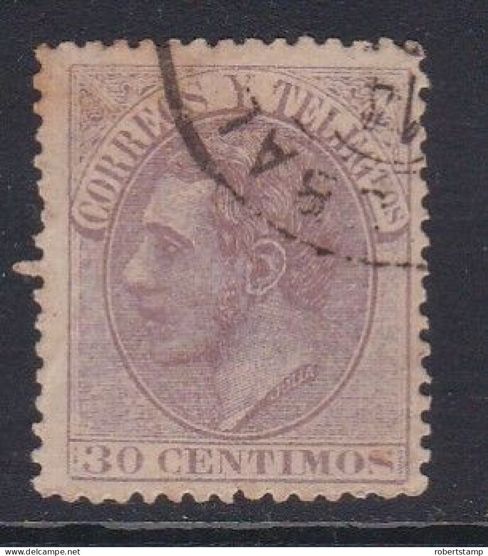 ESPAÑA 1882 - Alfonso XII Sello Usado 30 C. Edifil Nº 211 - Used Stamps