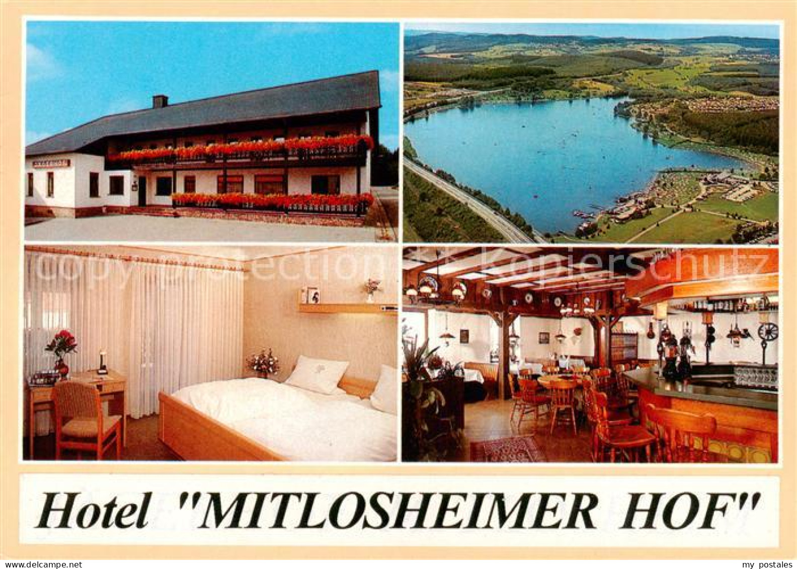 73804355 Losheim See Hotel Mitlosheimer Hof Zimmer Bar Fliegeraufnahme Losheim S - Losheim