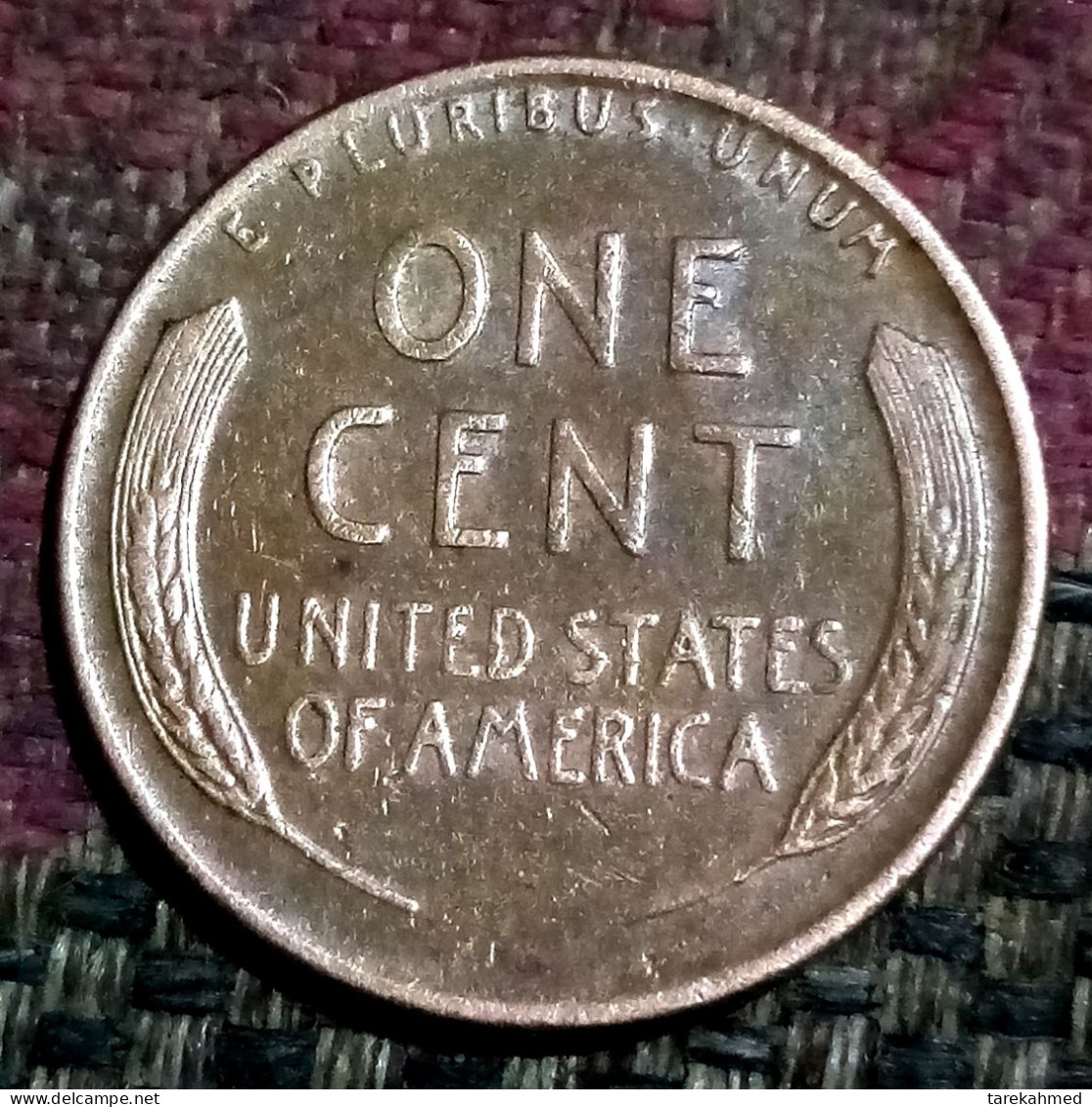 LINCOLN WHEAT PENNY 1953-D, Double Die & Deformity L IN LIBERTY ON Rim. Gomaa - 1909-1958: Lincoln, Wheat Ears Reverse