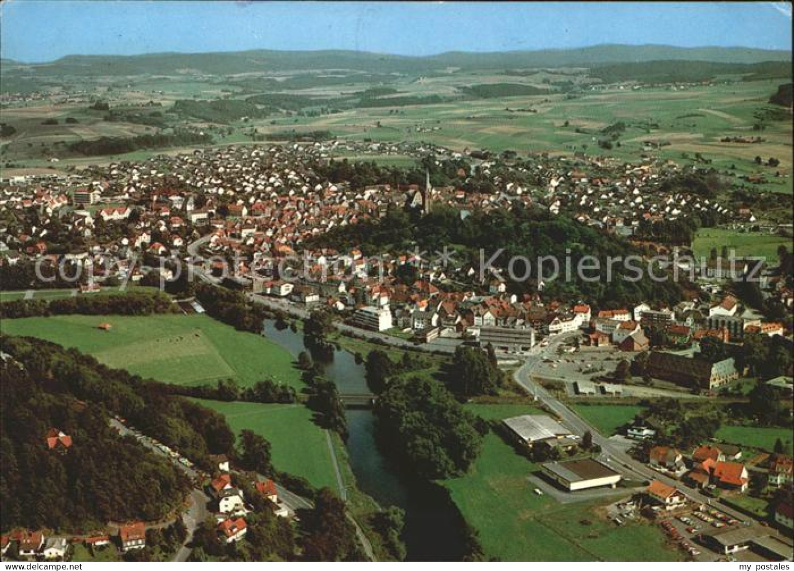 72064851 Frankenberg Eder Historische Stadt Fliegeraufnahme Frankenberg - Frankenberg (Eder)