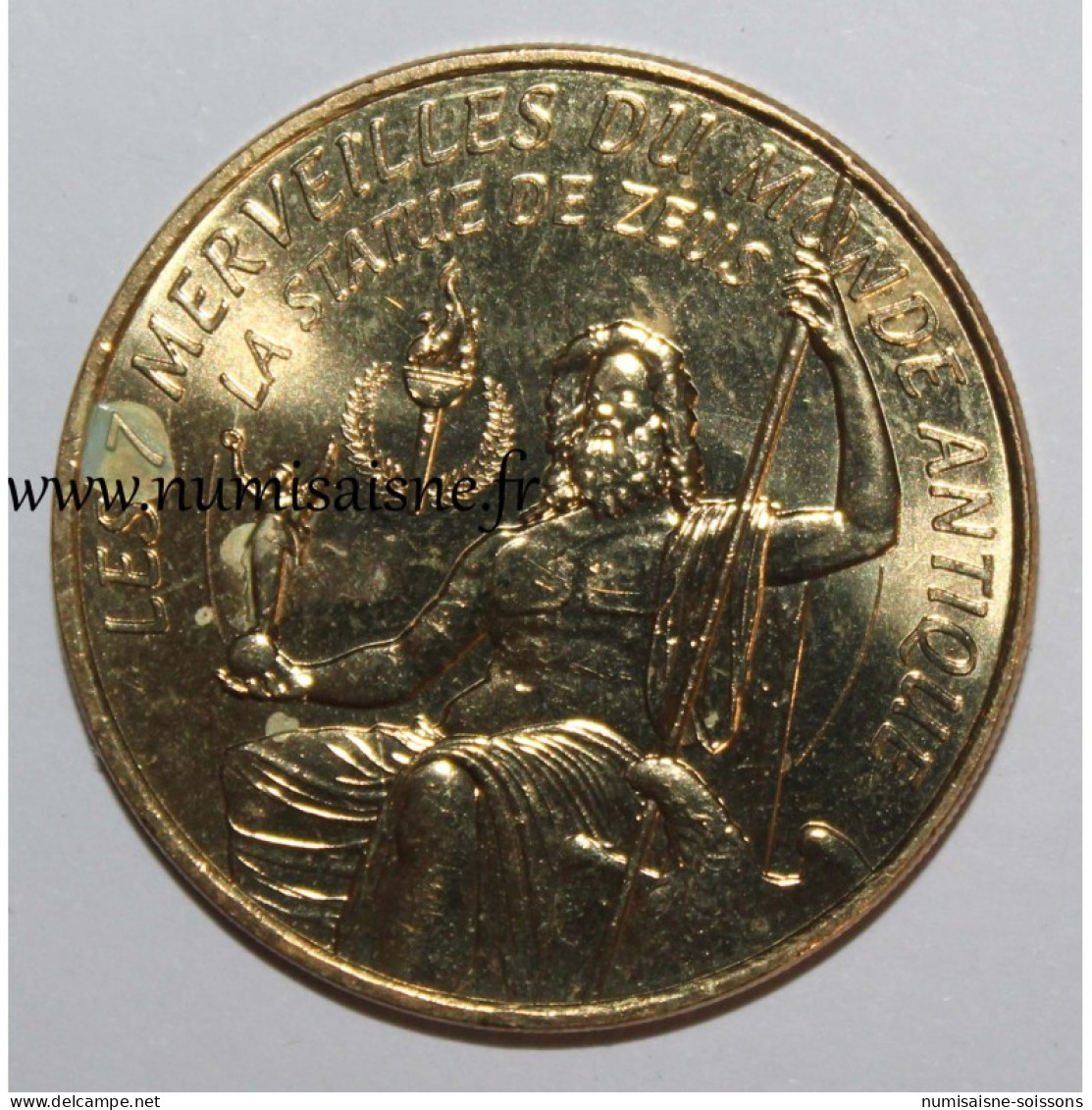 13 - AUBAGNE - Les 7 Merveilles Du Monde Antique - La Statue De Zeus - Monnaie De Paris - 2014 - 2014