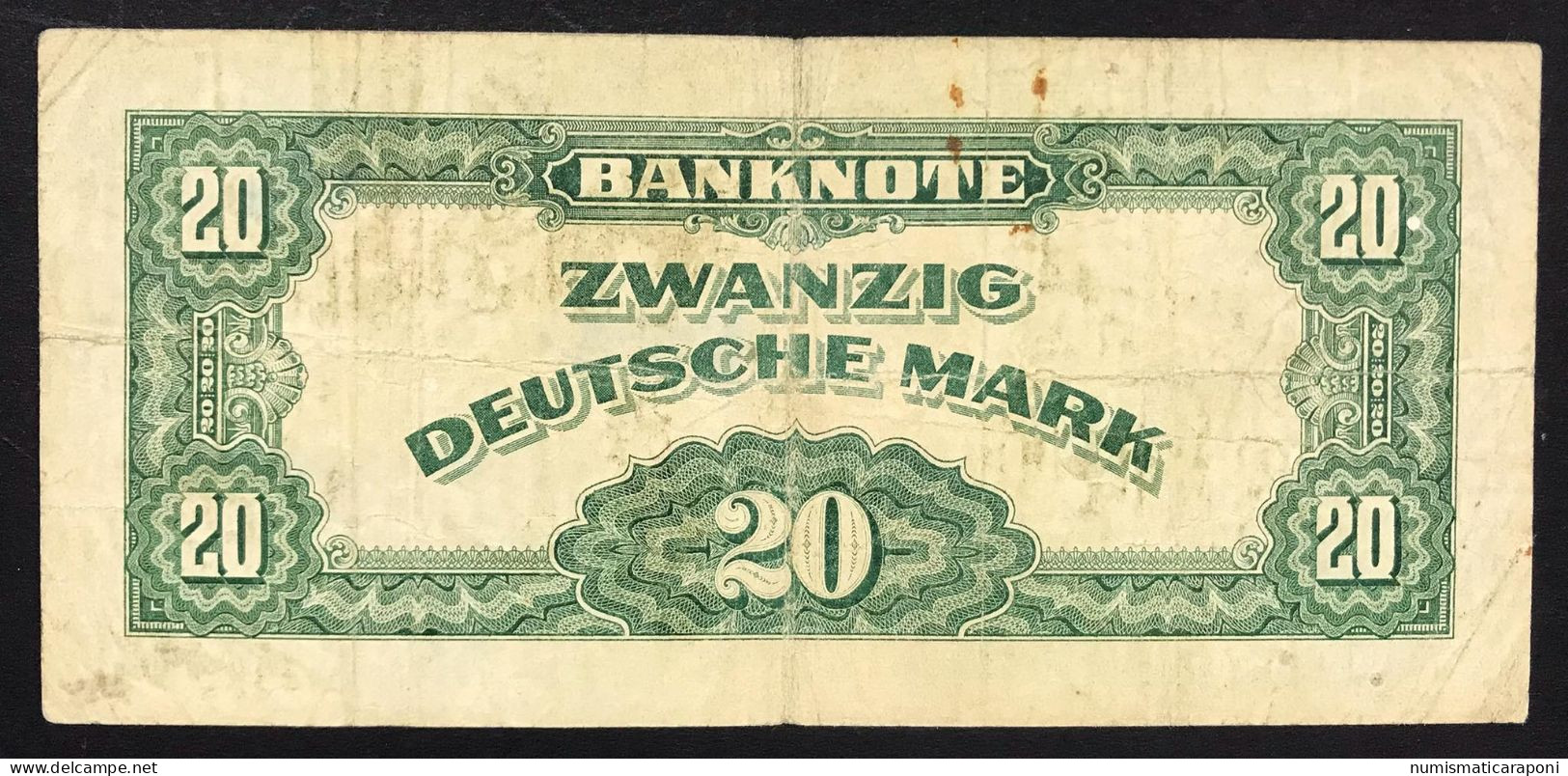 GERMANIA GERMANY  20 Mark 1948  Pick#6a LOTTO 511 - 10 Mark