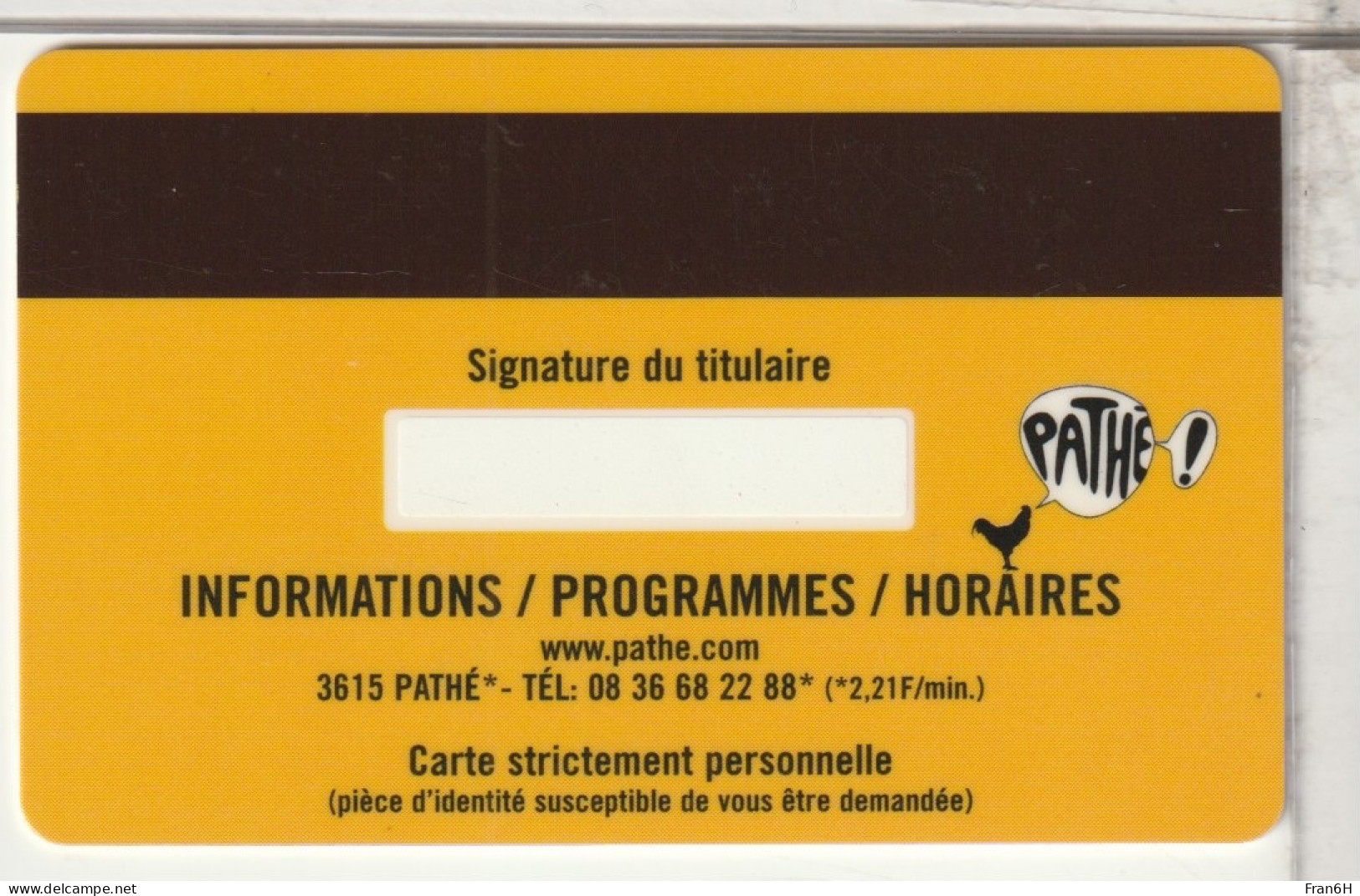 CINÉCARTE  - - Movie Cards