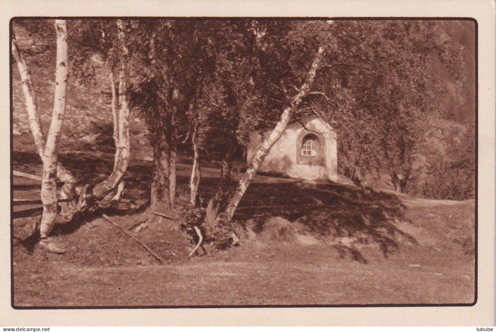 Saas Grund - Kapellenweg Nach Saas Fee       Ca. 1920 - Saas-Grund