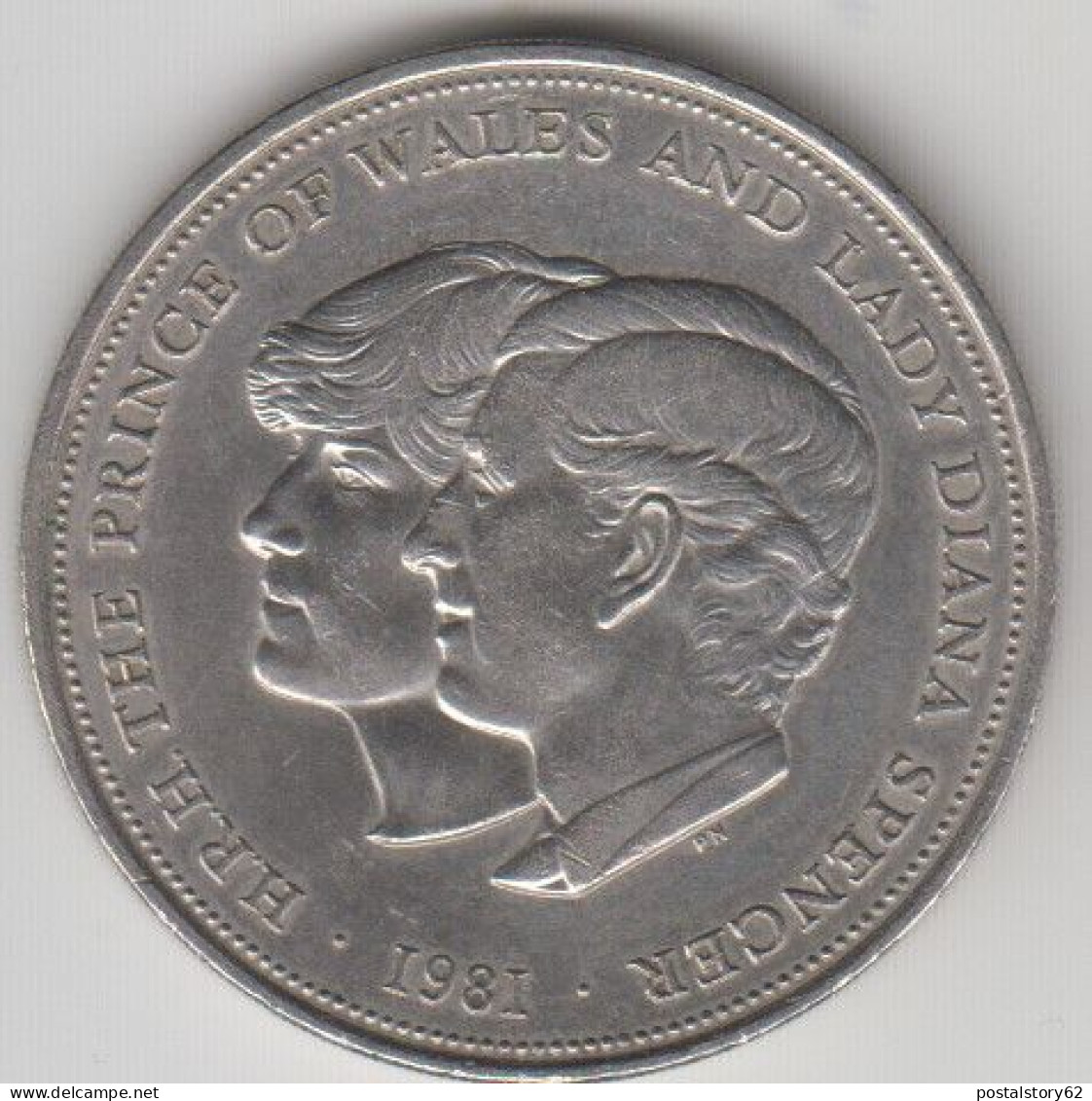 Inghilterra, 25 Pence - Moneta Commemorativa Matrimonio Carlo E Lady Diana 1981 - Maundy Sets & Herdenkings