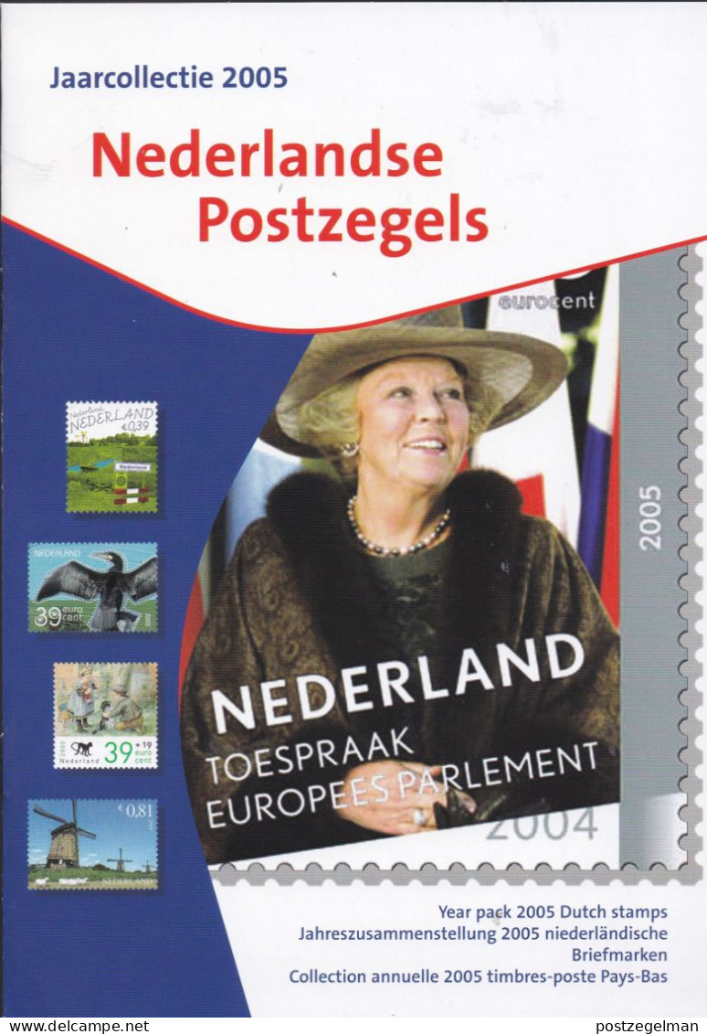 NEDERLAND, 2005, Mint Stamps/sheets Yearset, Official Presentation Pack ,NVPH Nrs. 2319/2391 - Volledig Jaar