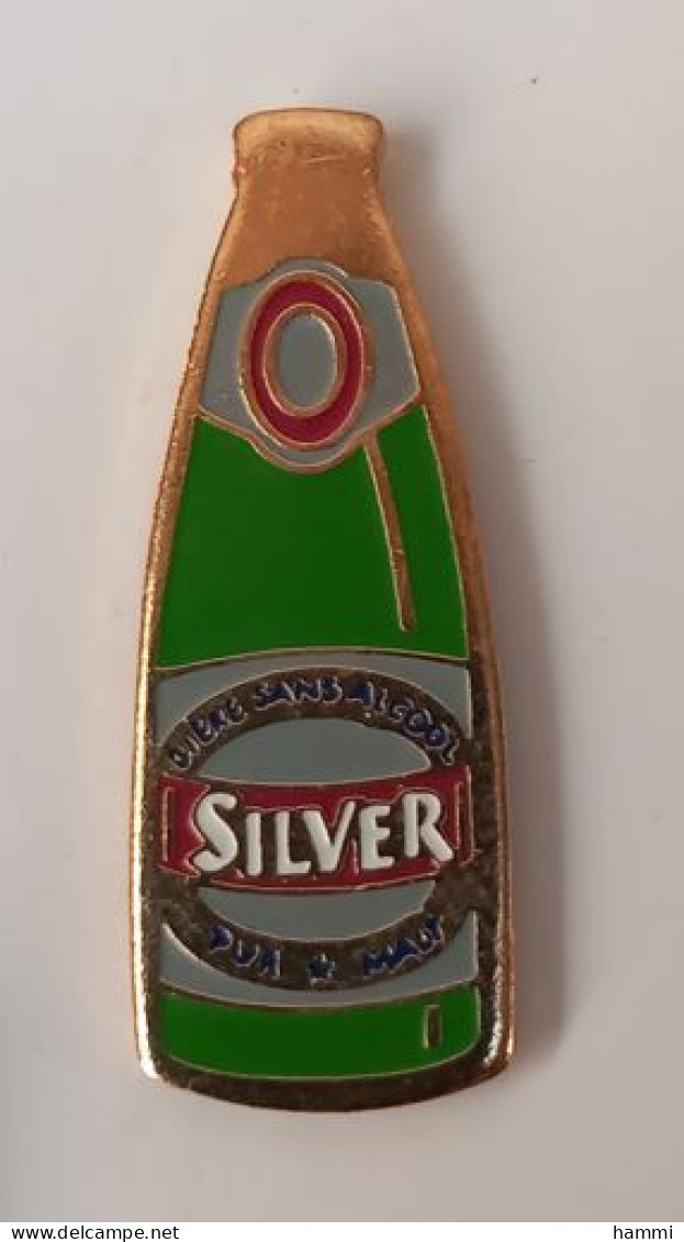 B38 Pin's Bière Beer Silver Achat Immédiat - Beer