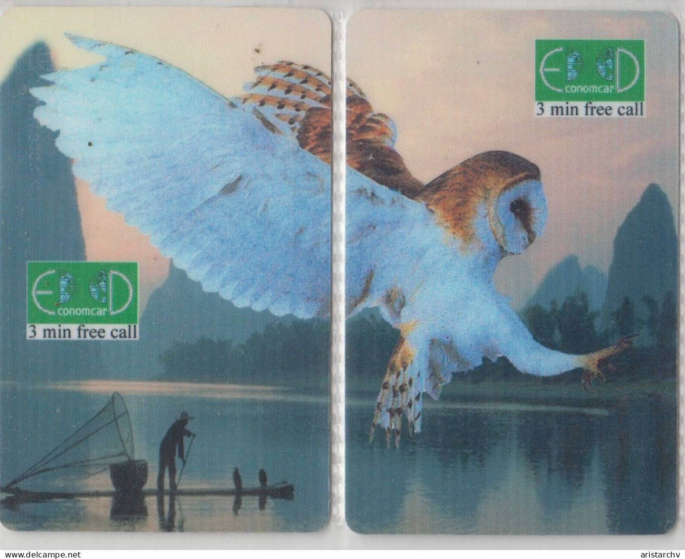 RUSSIA BIRD OWL PUZZLE - Owls