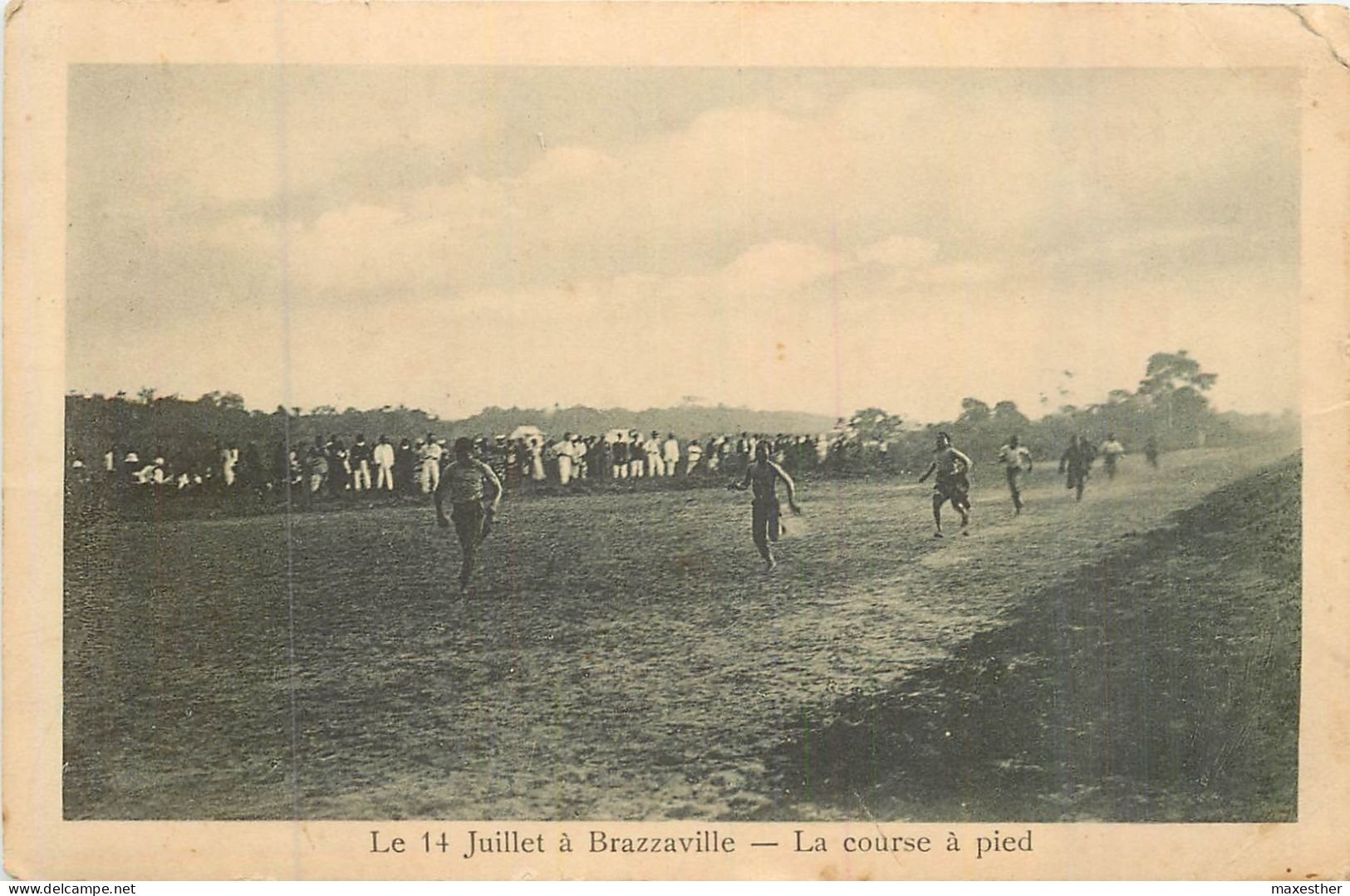 BRAZZAVILLE Le 14 Juillet - La Course à Pied  - - Pointe-Noire