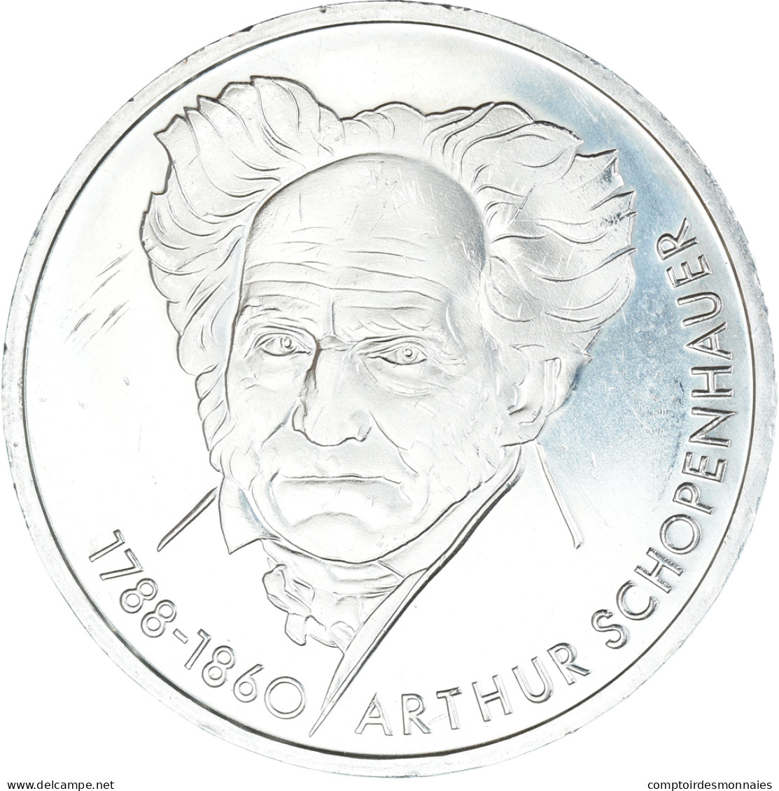 Monnaie, République Fédérale Allemande, 10 Mark, 1988, Munich, Germany, TTB+ - Commémoratives