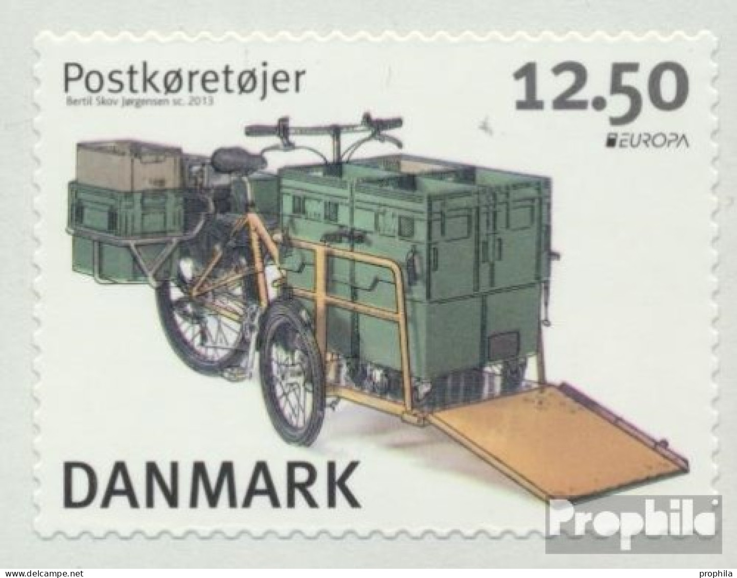 Dänemark 1738 (kompl.Ausg.) Postfrisch 2013 Postfahrzeuge - Neufs