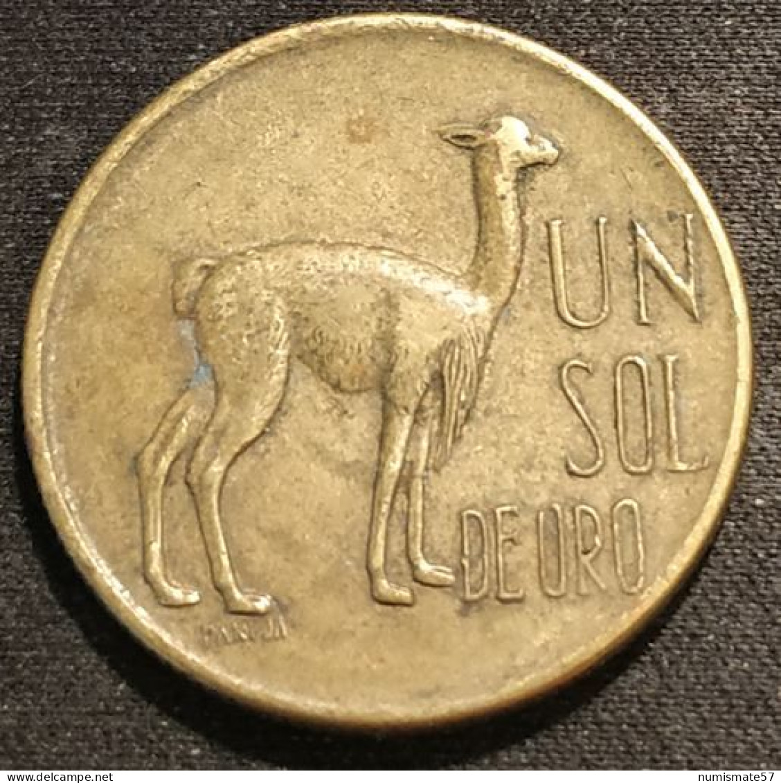 PEROU - PERU - 1 SOL DE ORO 1971 - KM 248 - Lama - PAREJA - Peru