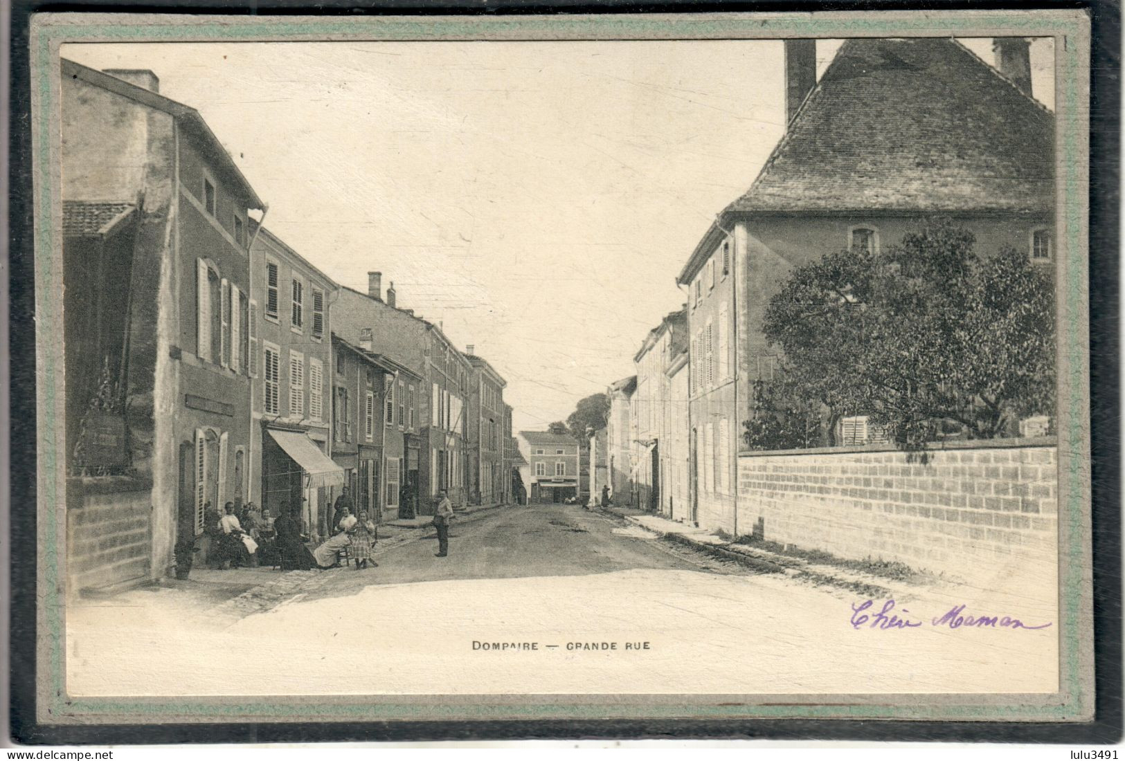 CPA - DOMPAIRE (88) - Aspect De La Grande-Rue En 1903 - Dompaire