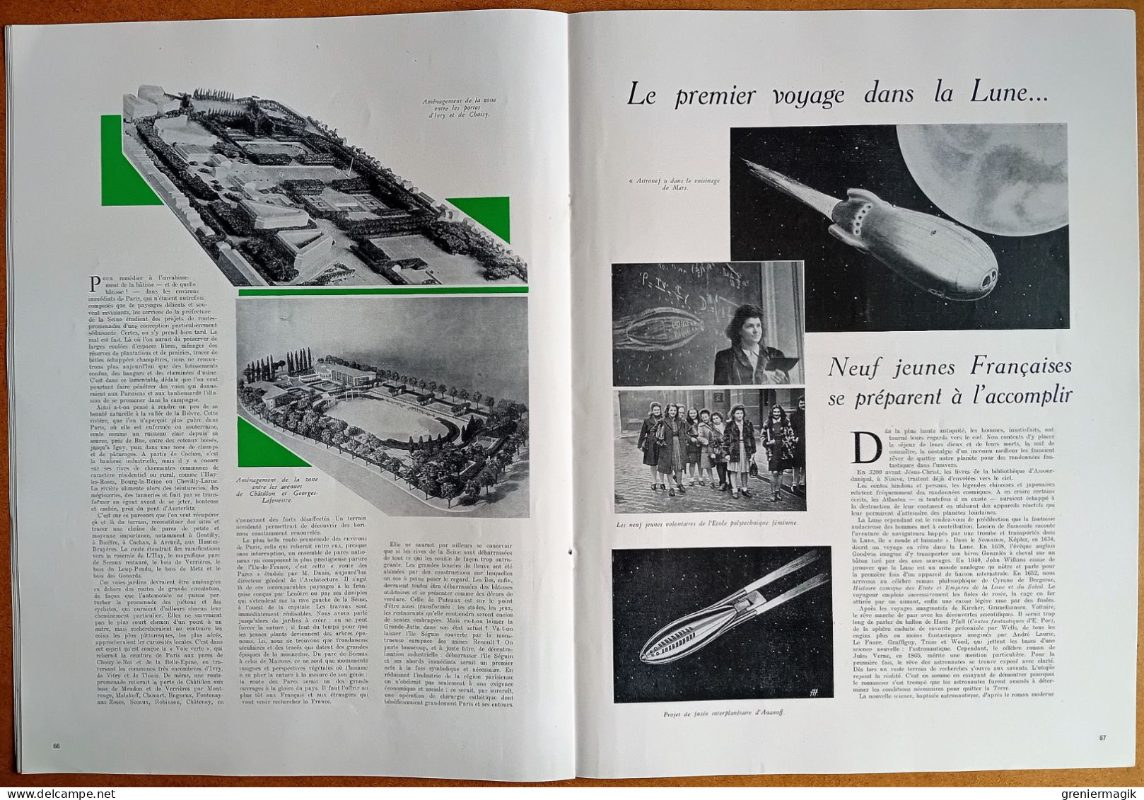 France Illustration N°16 19/01/1946 O.N.U./Tchécoslovaquie/Katherine Mansfield/Voyage lune Ananoff/Danses au Japon