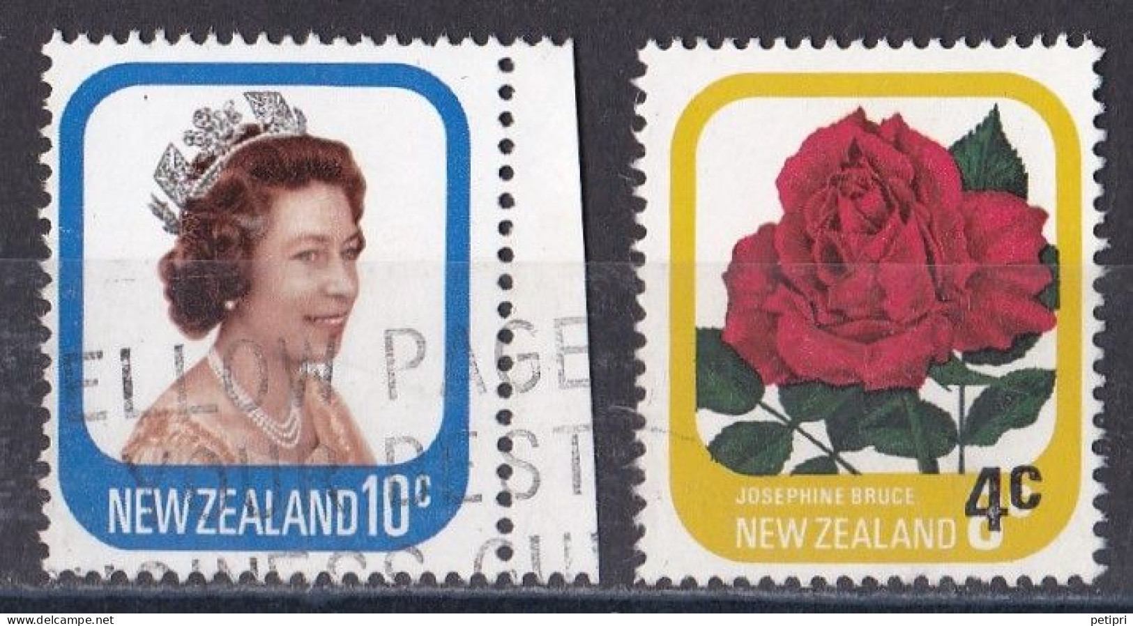 Nouvelle Zélande  1970 - 1979    Y&T  N °  701   750   Oblitérés - Oblitérés