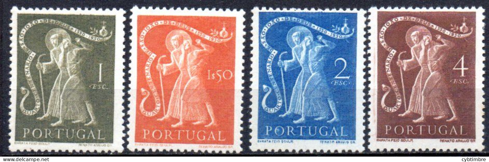 Portugal: Yvert N° 736/739*: Cote 69.50€; Religion - Neufs