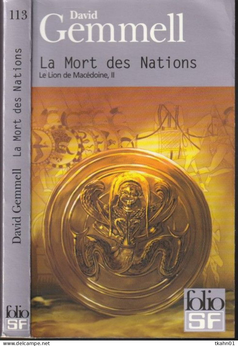 FOLIO-S-F N° 113 " LA MORT DES NATIONS " DAVID-GEMMELL - Folio SF