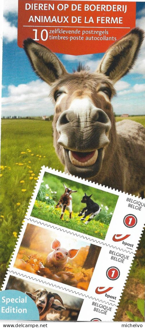 Belg 2024 - "Animaux De La Ferme" ** - Unused Stamps