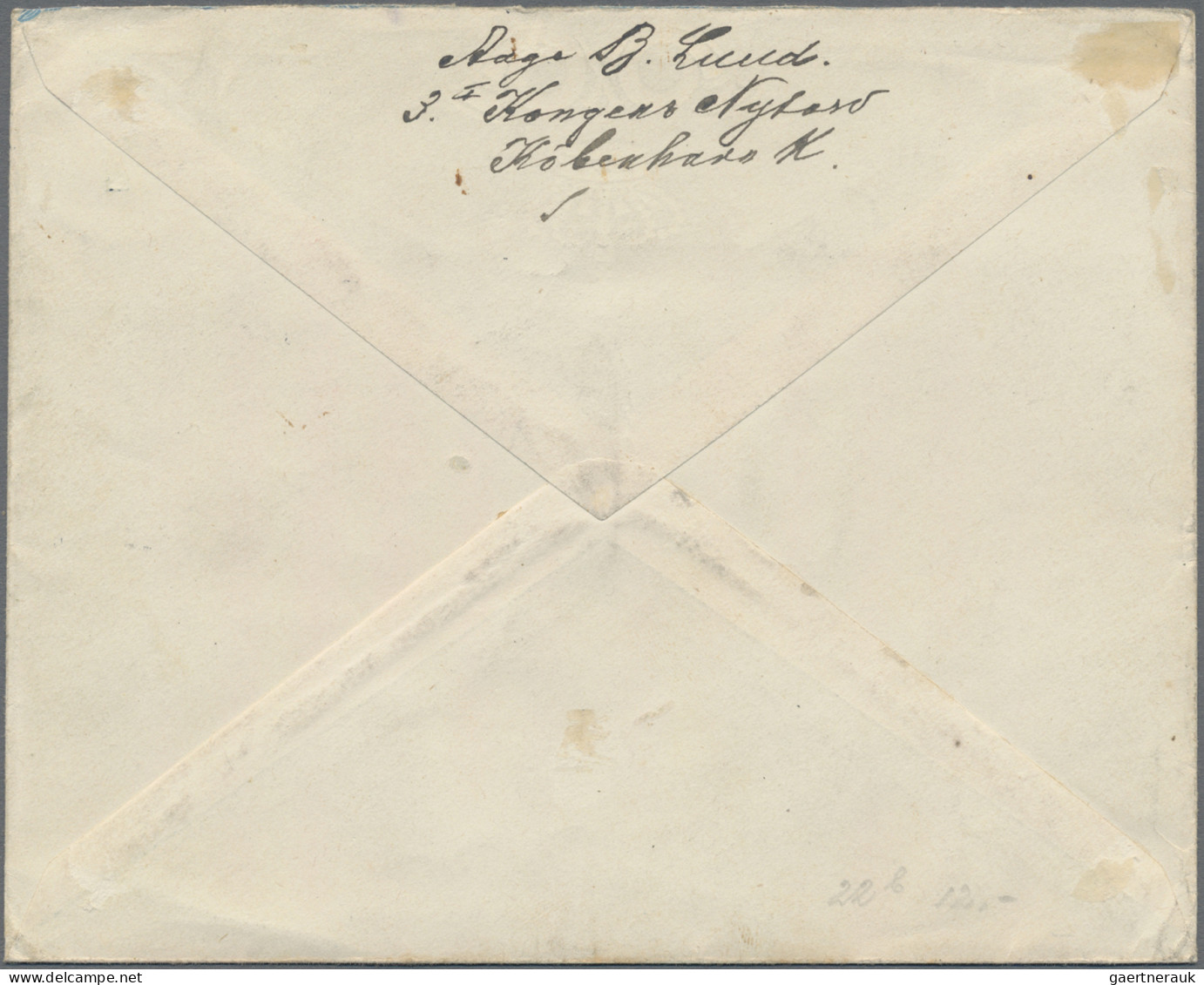 Denmark - Postal Stationery: 1926 Used Postal Stationery Envelope "7" On 5 øre G - Postal Stationery