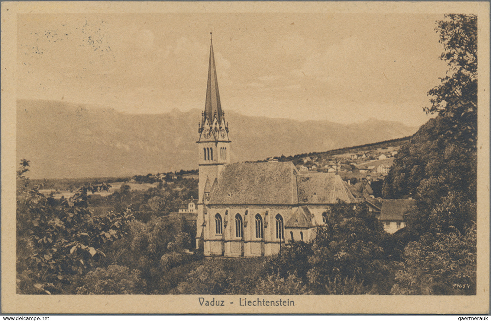 Liechtenstein: 1930, 30 Und 70 Rp. Reg.antritt Fürst Franz Auf Portger. R-Eil-Br - Briefe U. Dokumente