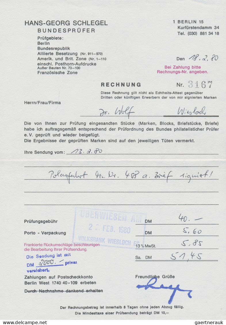 Deutsches Reich - Weimar: 1931, 4 RM Polarfahrt Auf Zeppelinbrief Der Polarfahrt - Briefe U. Dokumente