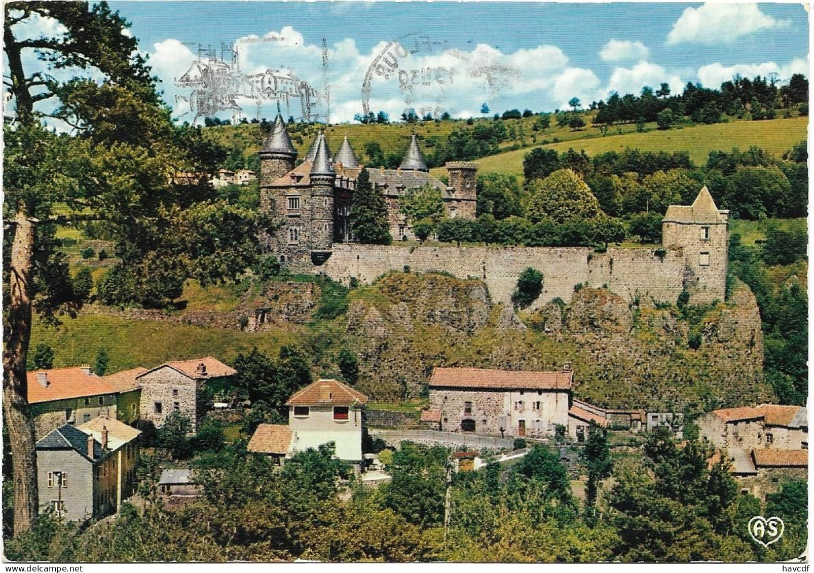 CPSM - Format 10,5 X 15 Cm - édit. AS - A333 - Le  Château De SAILHANT - ANDELAT - Allanche