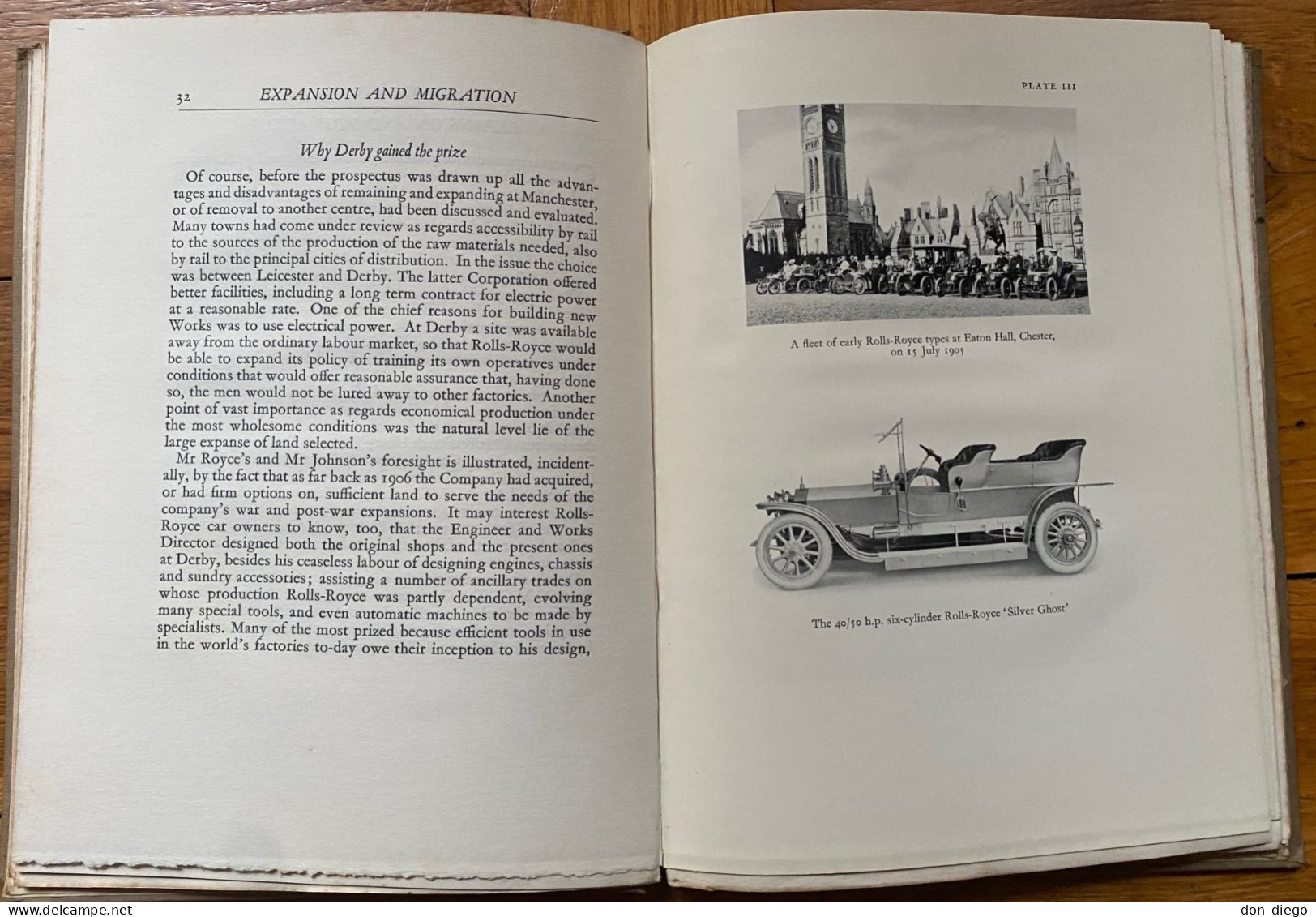 Rolls Royce Memories / Cambridge University Press / 1926 - Autres & Non Classés