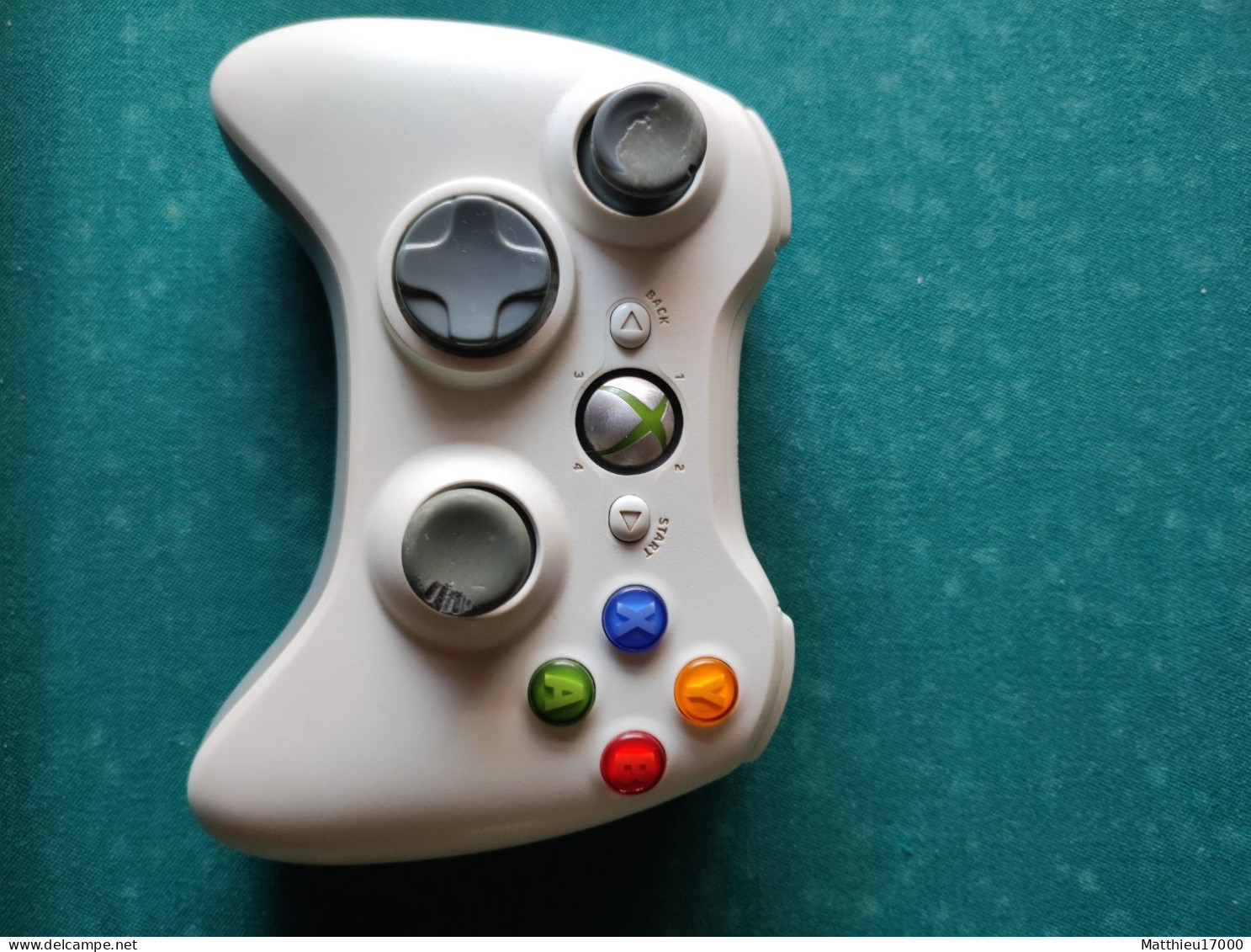 Manette XBOX 360 Blanche Sans Fil - Accessories