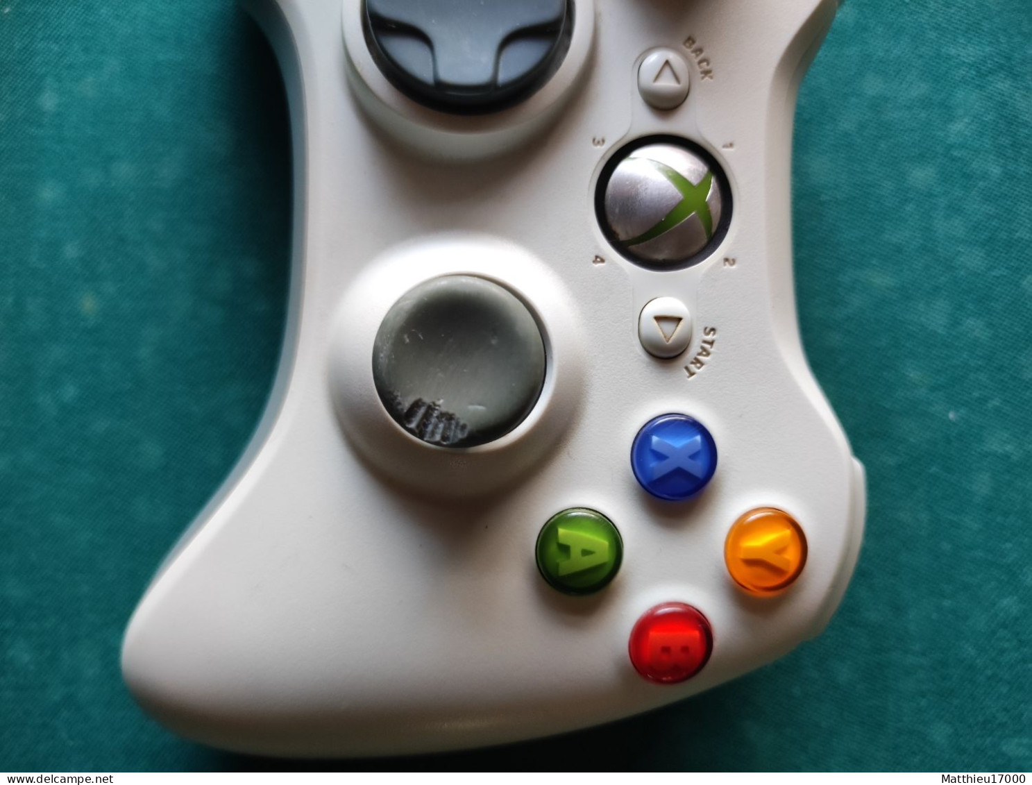 Manette XBOX 360 Blanche Sans Fil - Accessories