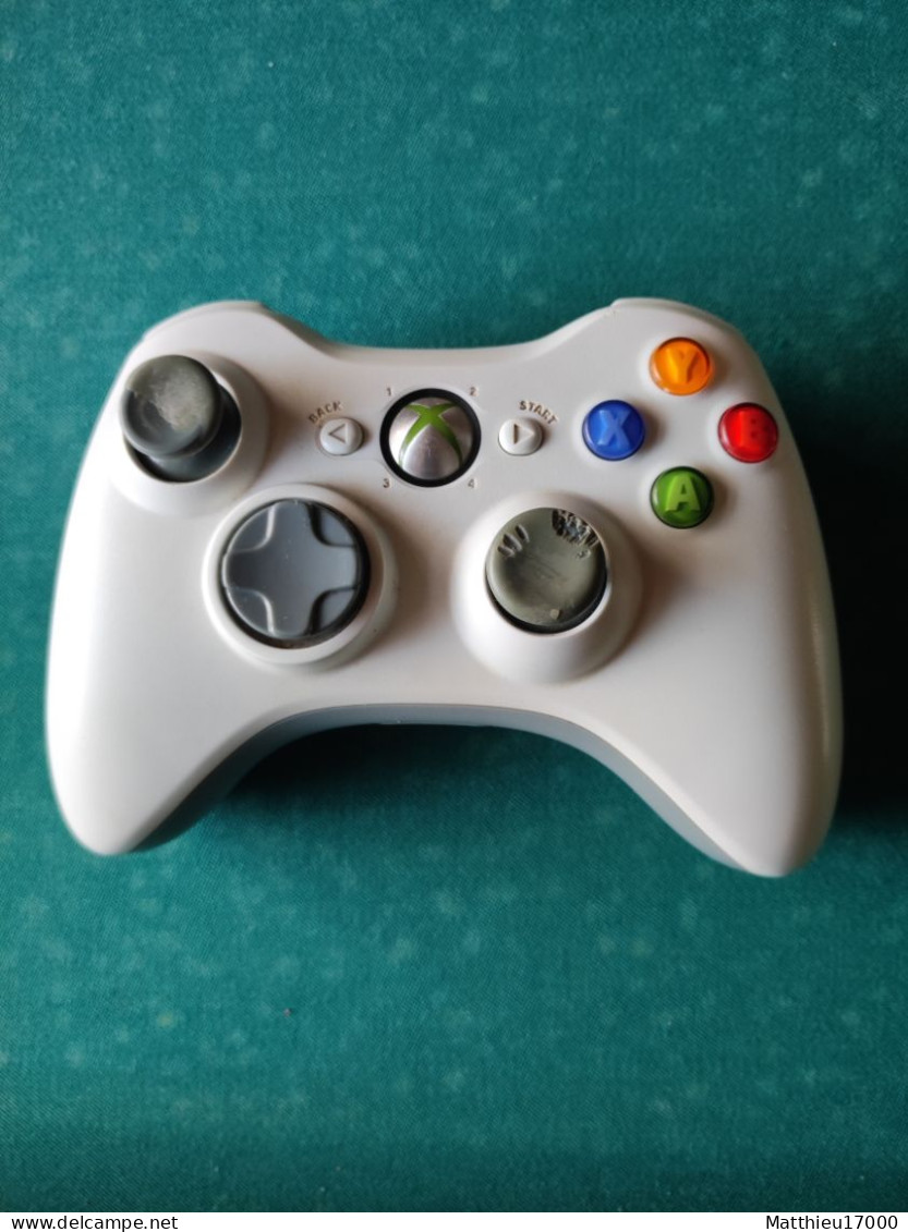 Manette XBOX 360 Blanche Sans Fil - Accessories