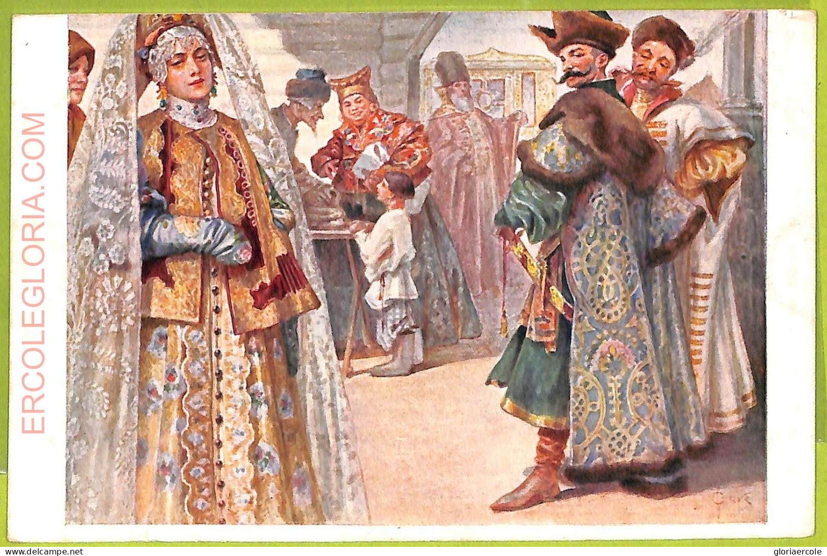 Ae8835 - RUSSIA - Vintage Postcard - ILLUSTRATED - S.Solomko - Solomko, S.