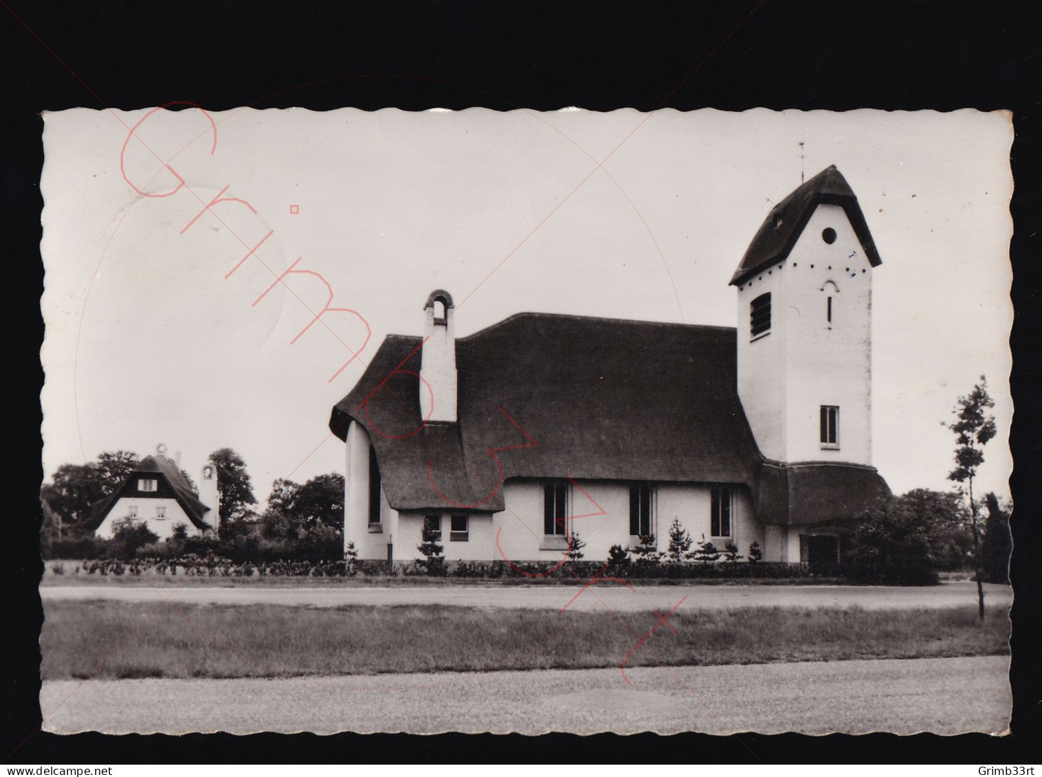 Schilde Bergen - Kerk - Fotokaart - Schilde