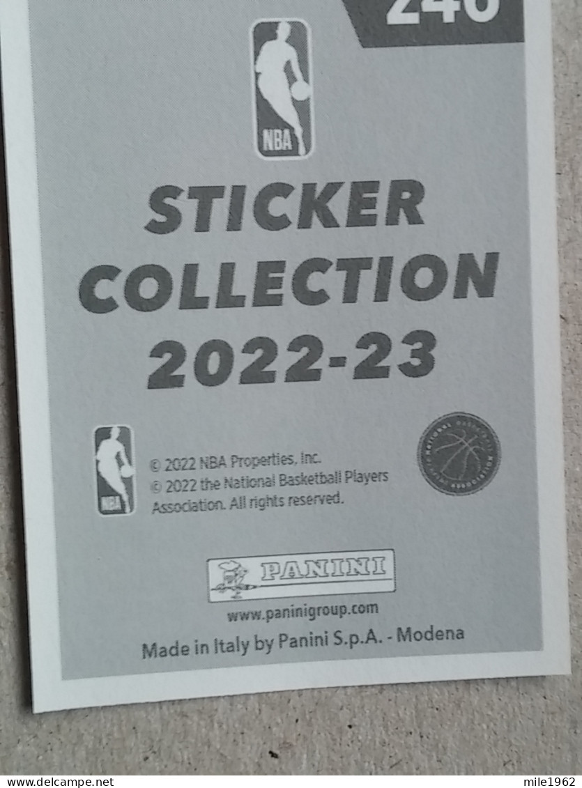 ST 50 - NBA Basketball 2022-23, Sticker, Autocollant, PANINI, No 225 Thanasis Antetokounmpo Milwaukee Bucks - 2000-Nu