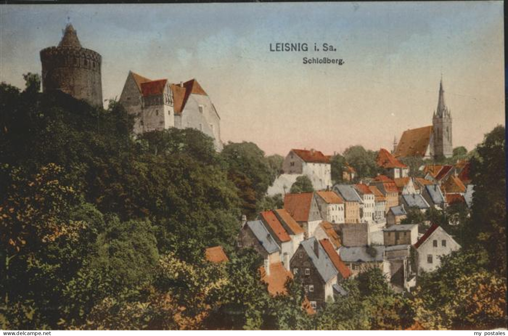 41332748 Leisnig Schlossberg Mit Schloss Und Kirche Leisnig - Leisnig