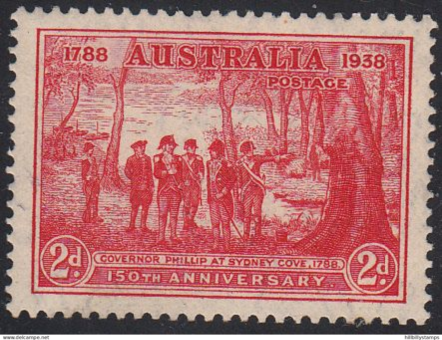 AUSTRALIA  SCOTT NO 163  MINT HINGED  YEAR  1937 - Nuevos