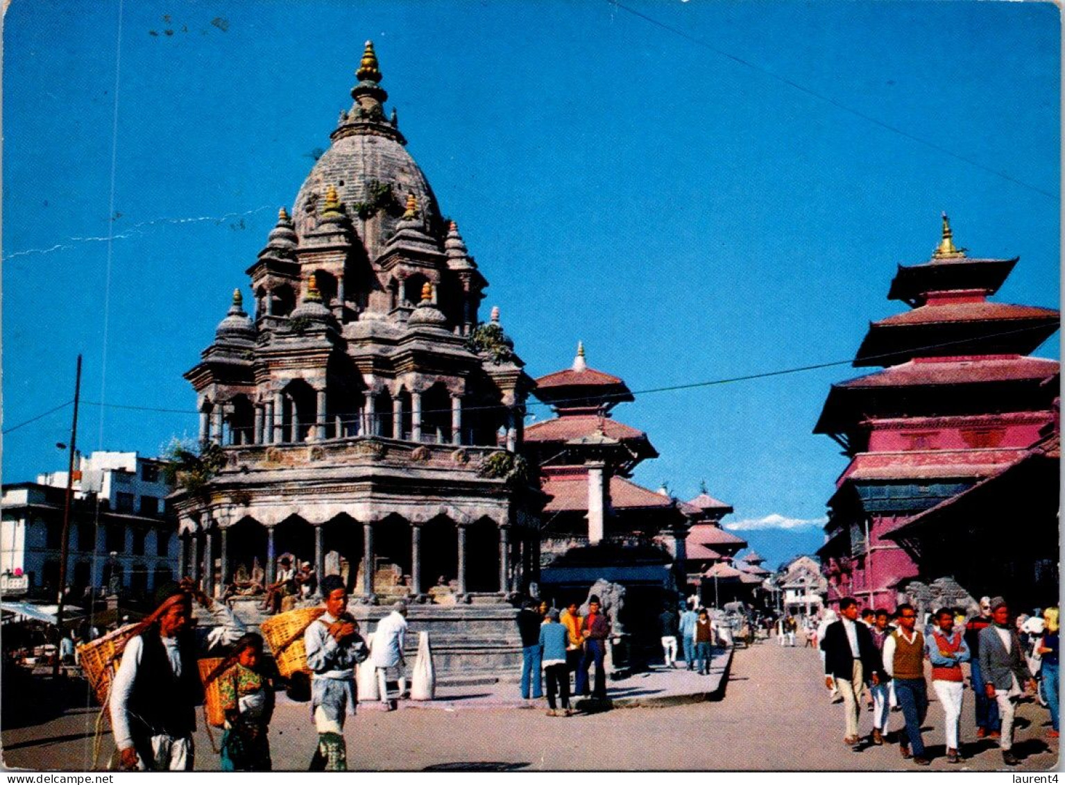 23-1-2024 (2 X 8) Nepal (posted To France) Patan Darbar Square - Nepal