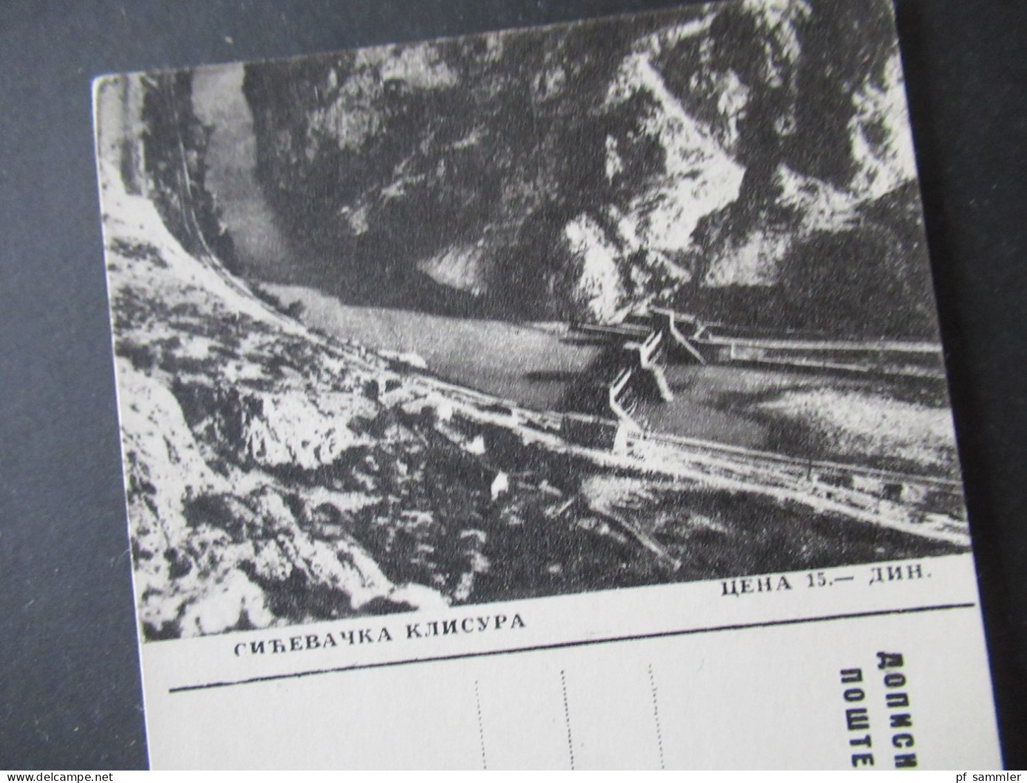 Jugoslawien 1950er Jahre Bildpostkarte Wertstempel Obstbau Ungebraucht - Storia Postale