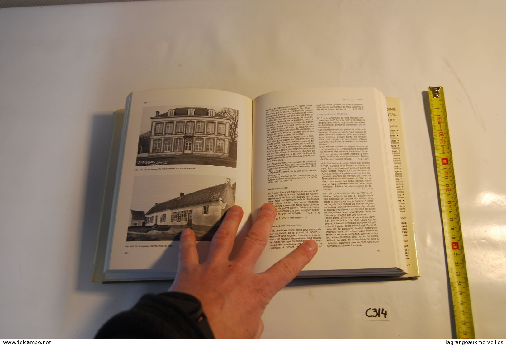 C314 Livret - Le Patrimoine Monumentale De La Belgique - Tome 13 - Hainaut Ath - Encyclopedieën