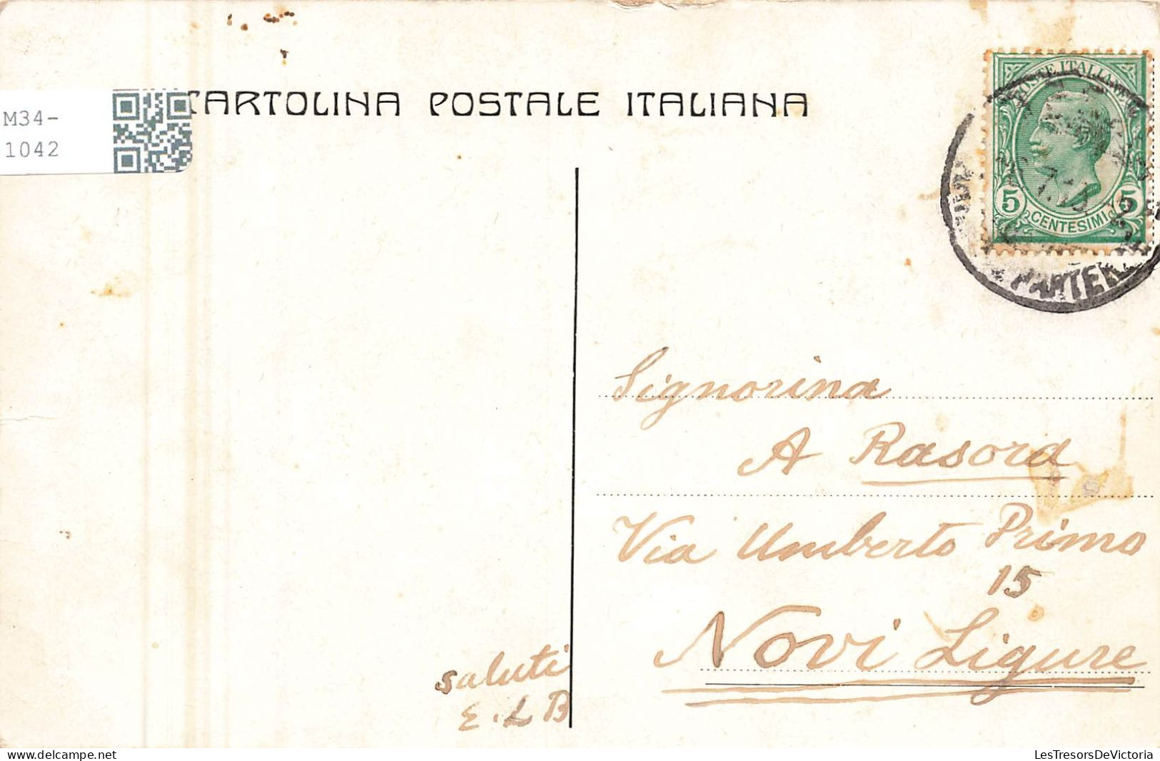 ITALIE - SN Sicilia - Tripoli 5 Ottobre 1911 - Carte Postale Ancienne - Other & Unclassified
