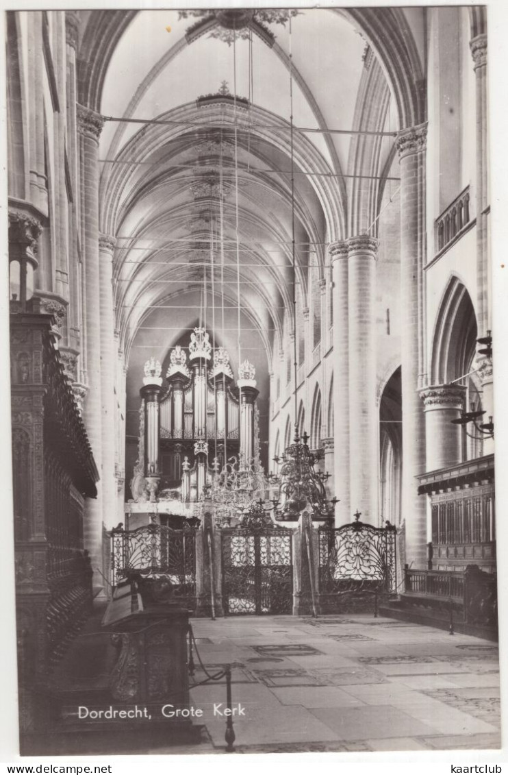 Dordrecht, Grote Kerk - (Zuid-Holland, Nederland) - ORGEL/ORGUE/ORGAN - Dordrecht