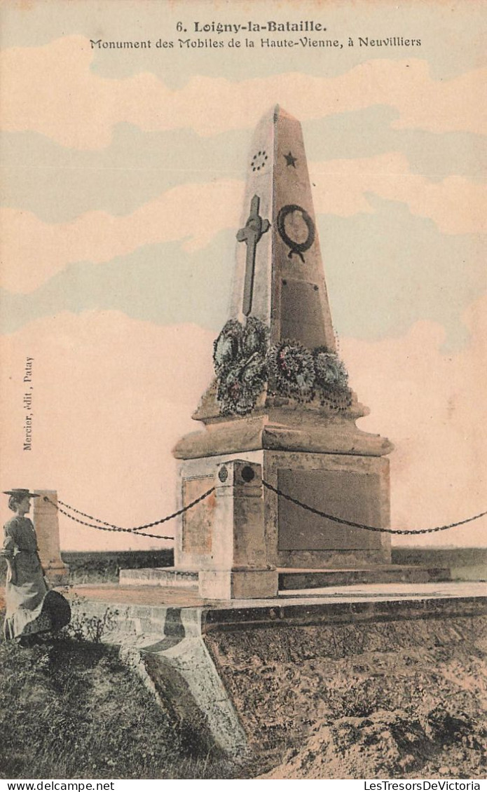 FRANCE - Loigny La Bataille - Monument Des Mobiles De La Haute Vienne - Neuvilliers - Carte Postale Ancienne - Loigny