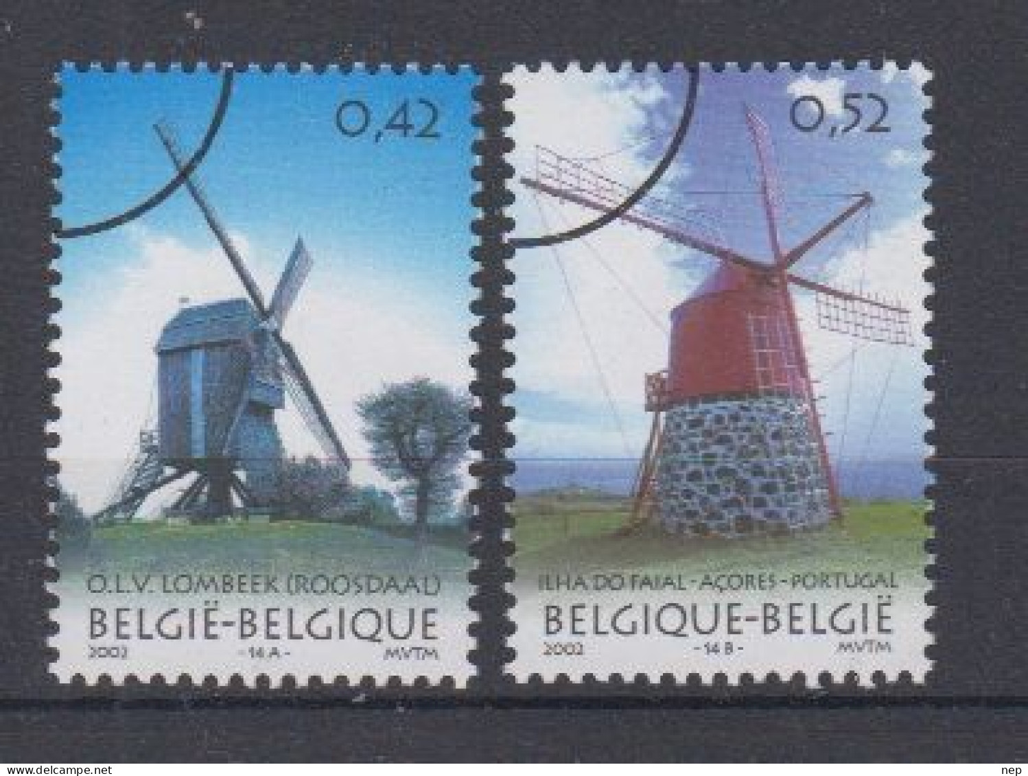 BELGIË - OPB - 2002 - Nr 3091/92 - (Gelimiteerde Uitgifte Pers/Press) - Private & Local Mails [PR & LO]