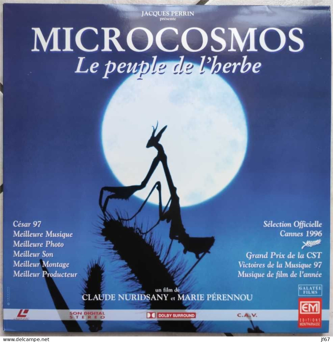 Microcosmos Le Peuple De L'herbe (double Laserdisc / LD) - Andere Formaten